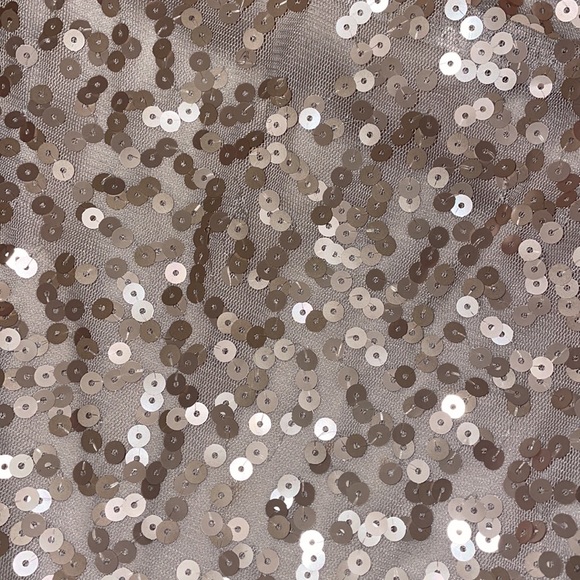 JESSICA SIMPSON Mesh sequin one shoulder dress - Picture 4 of 6